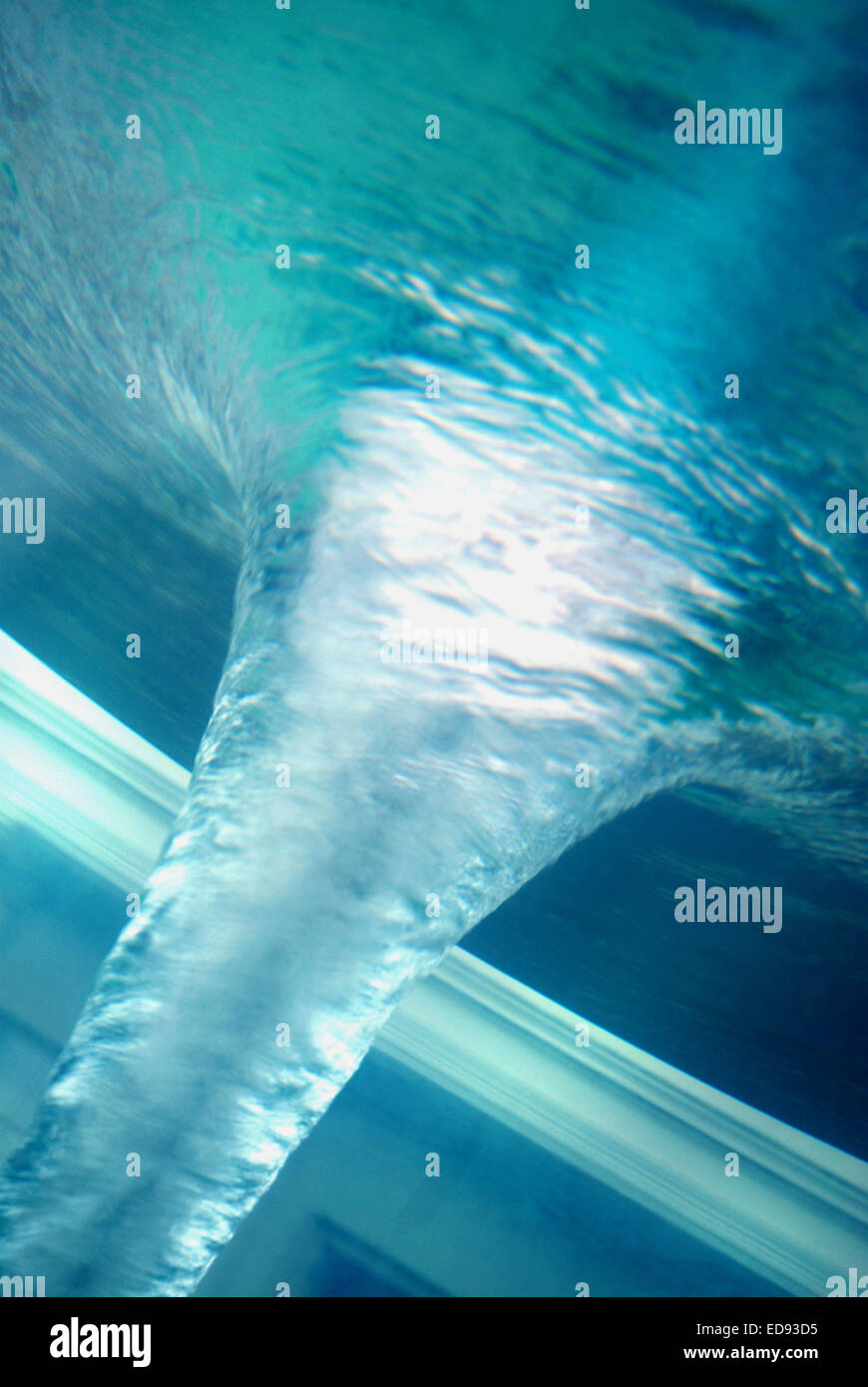 Vortex in water / Whirlpool Stock Photo Alamy