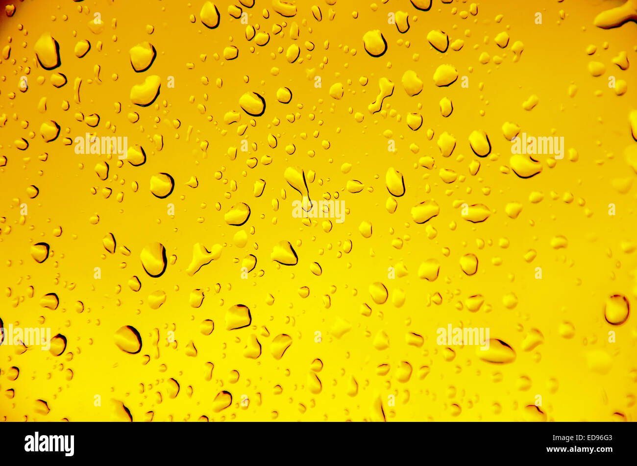 abstract yellow color background with drop water Stock Photo - Alamy