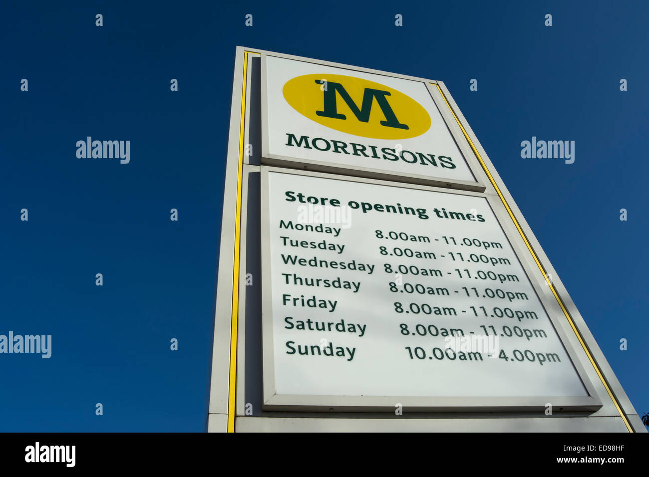 Morrisons Supermarket Opening Times