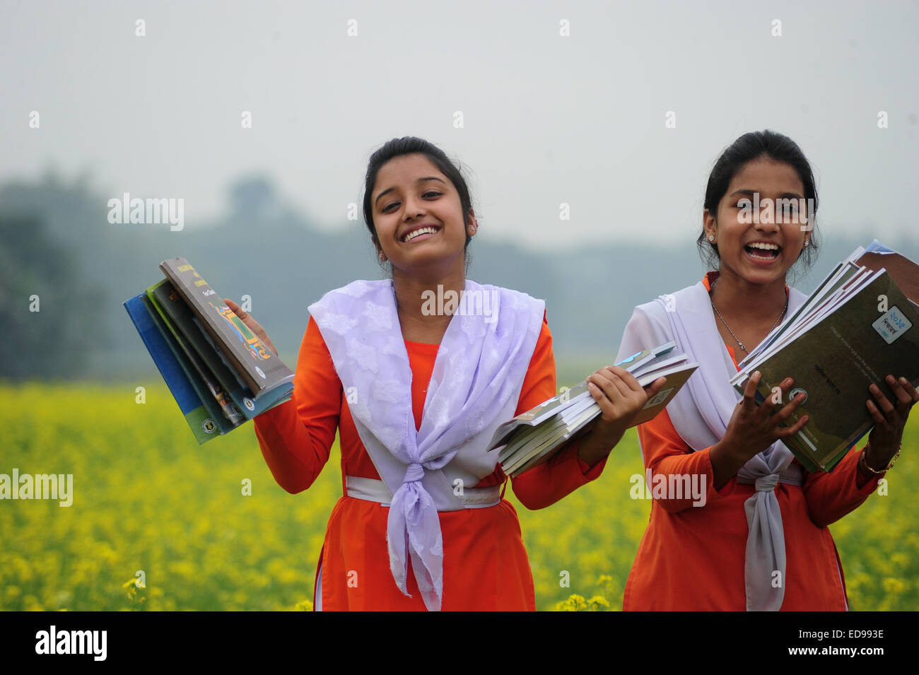 Simple Girl Village Bangladesh Stock Photo 2332334579