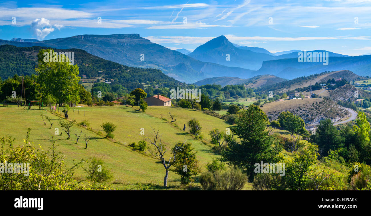 Verdon, canyon, france, provence, rugged, mountain Stock Photo