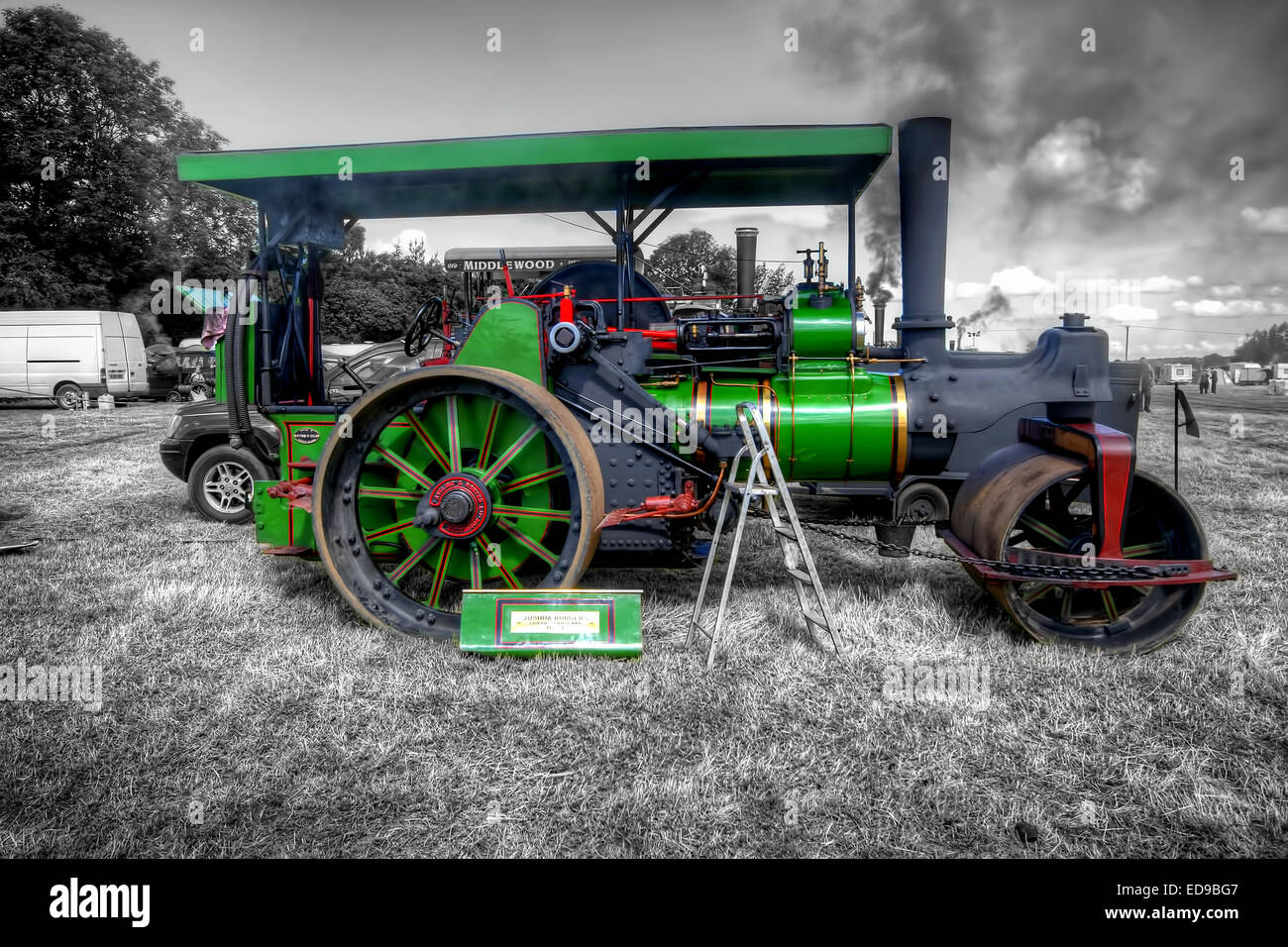 Masham Steam rally in North Yorkshire Stock Photo