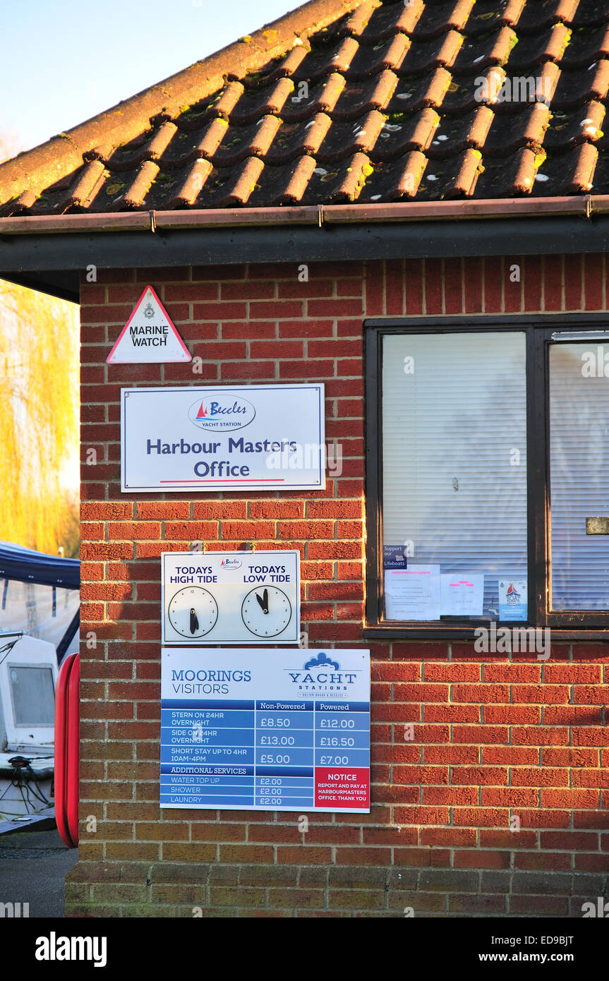 Harbour masters office beccles quay hires stock photography and images