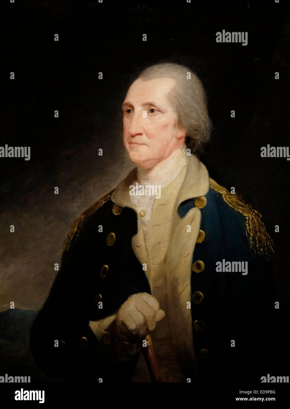 George Washington - 1785 - Robert Edge Pine Stock Photo