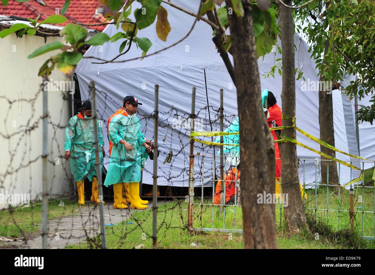 Surabaya, Indonesia. 3rd Jan, 2015. A Medical Worker Steps Out Of The ...