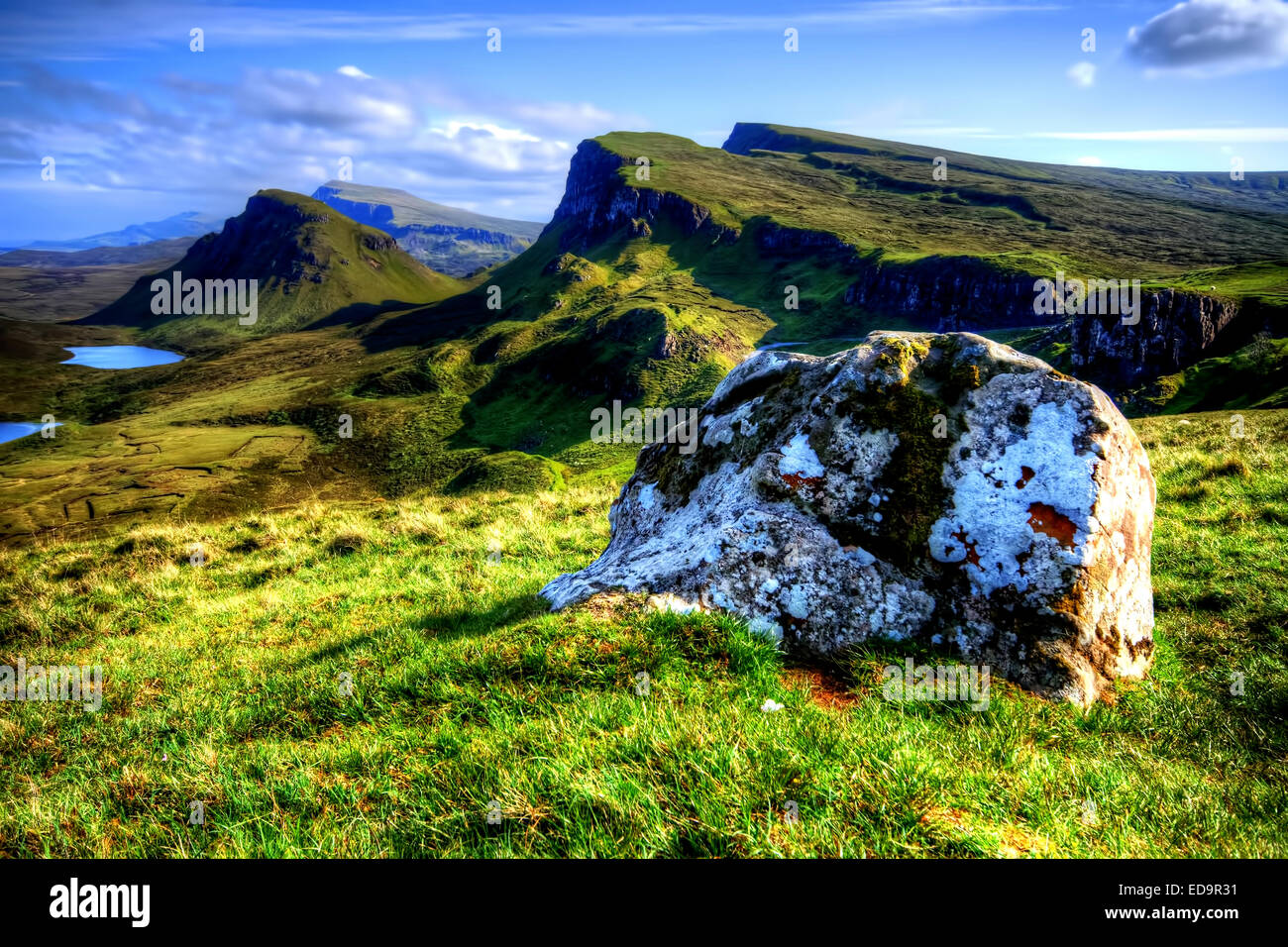 Quiraing Isle Of Skye Scotland Stock Photo Alamy