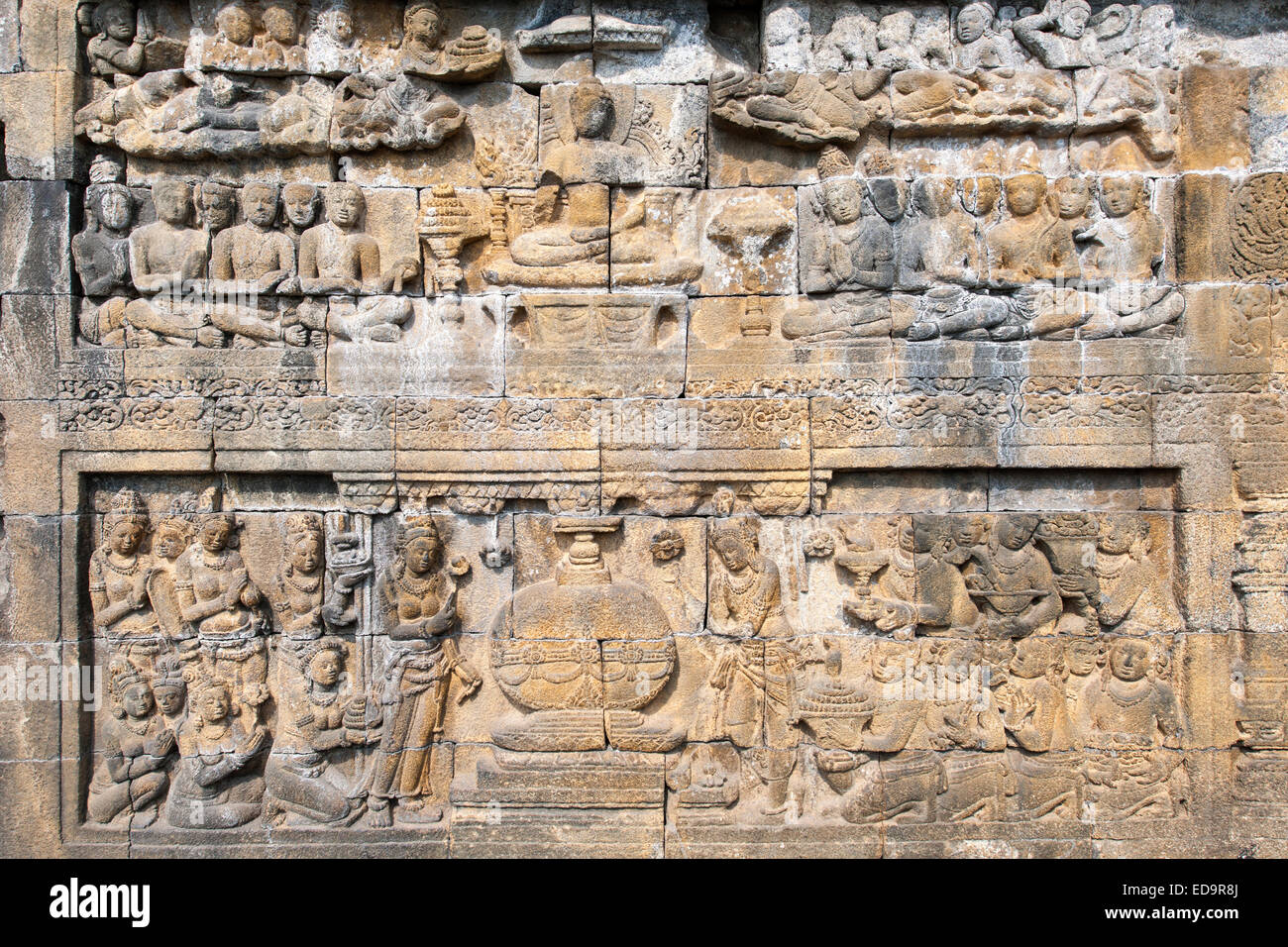 Relief Karmavibhangga: Cermin Kehidupan dan Hukum Karma di Borobudur