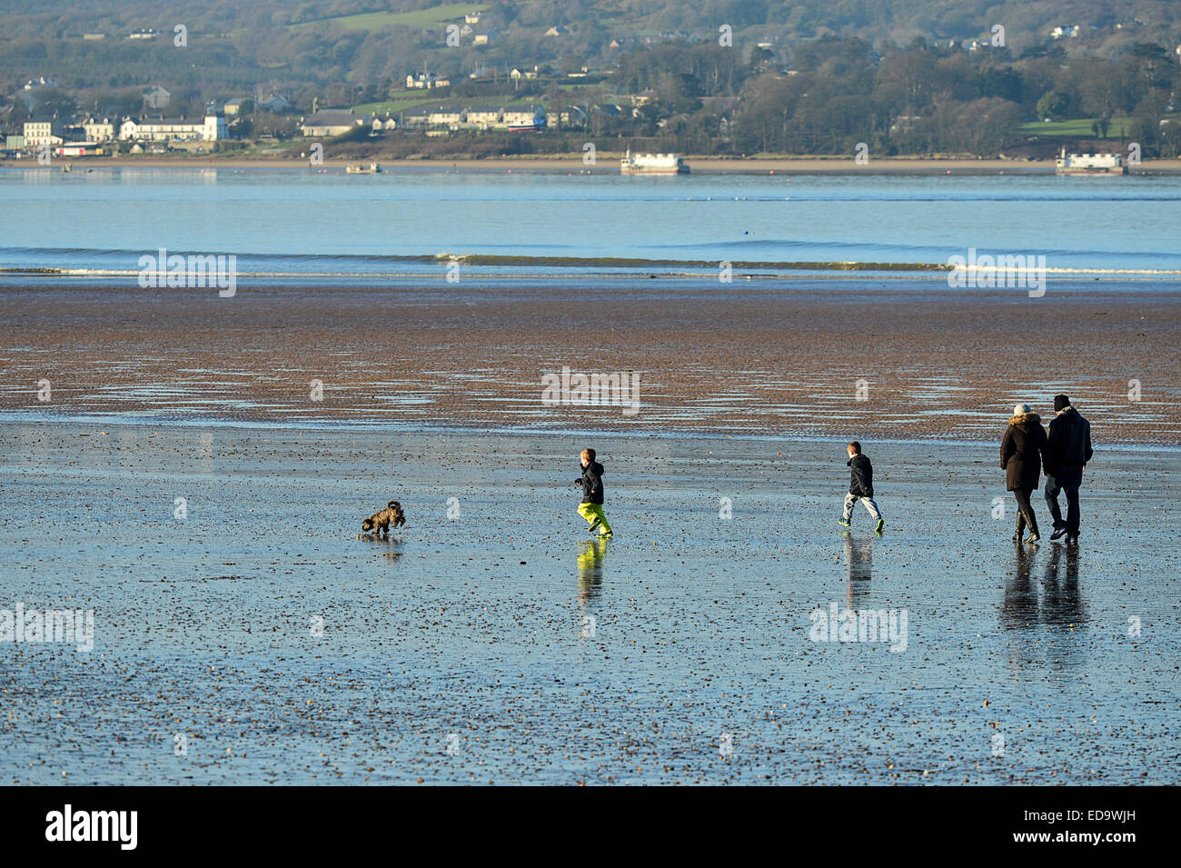 Donegal, Ireland, 3rd January, 2015. Ireland weather A mild, sunny day