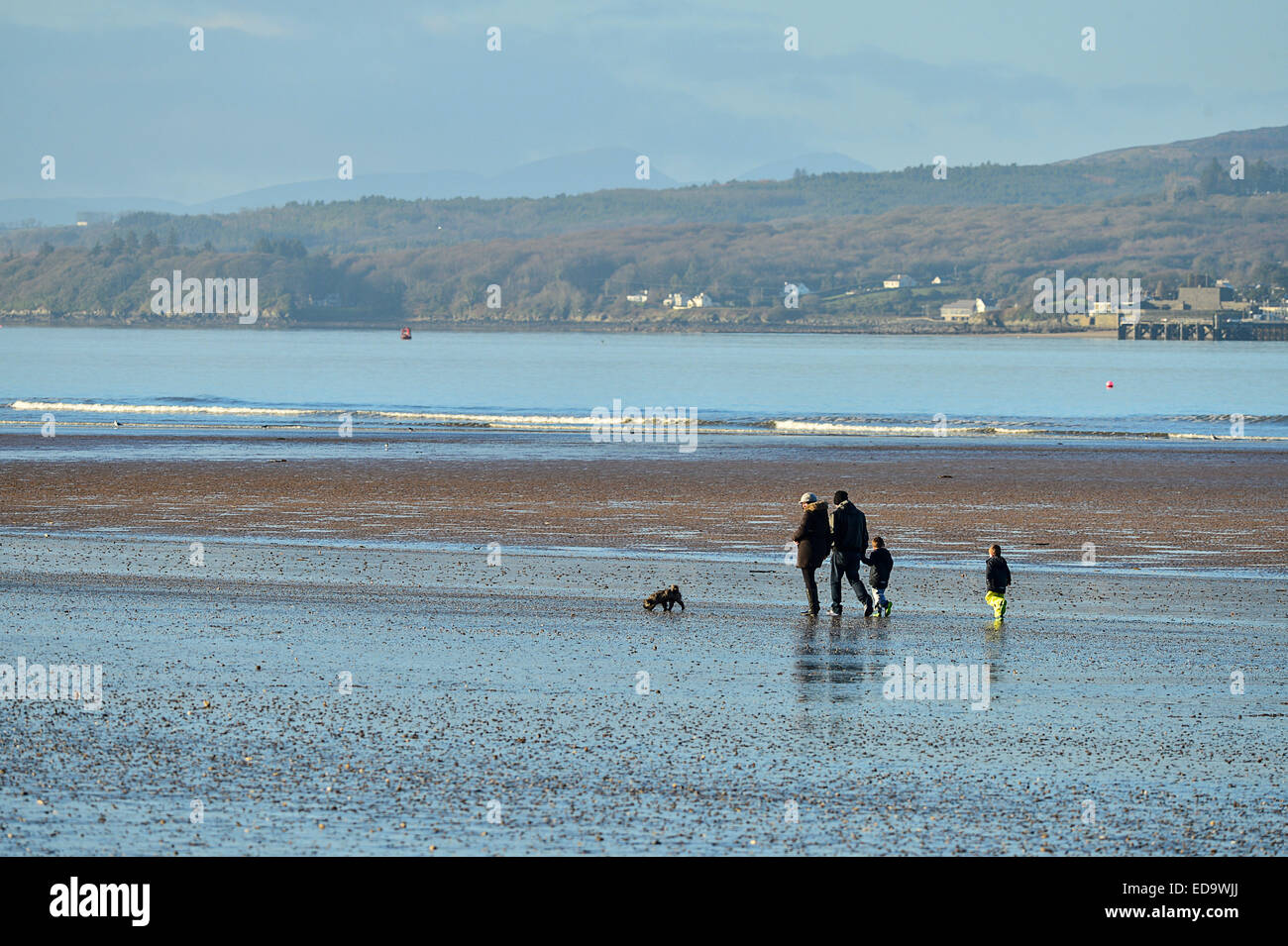 Donegal, Ireland, 3rd January, 2015. Ireland weather A mild, sunny day