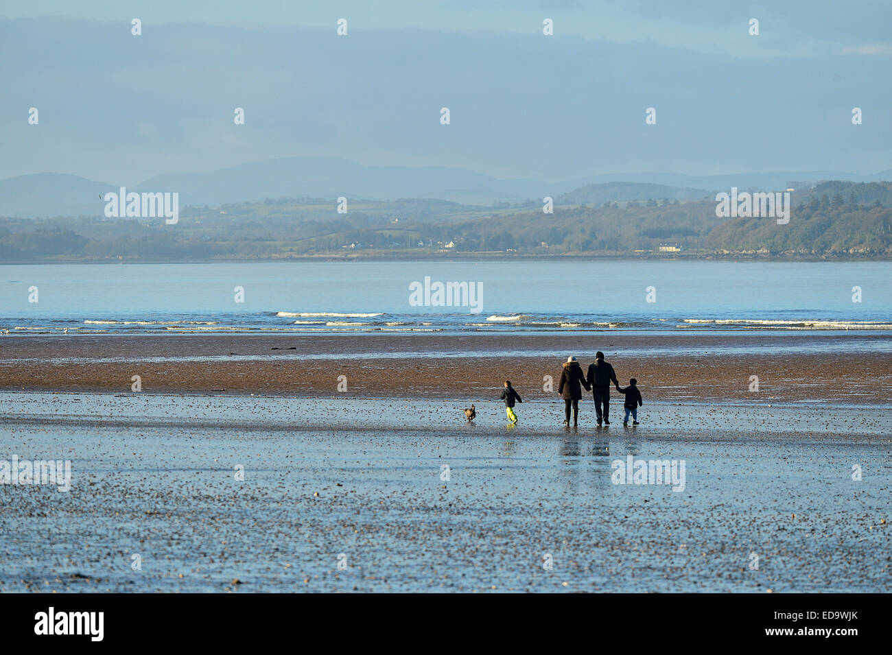 Donegal, Ireland, 3rd January, 2015. Ireland weather A mild, sunny day