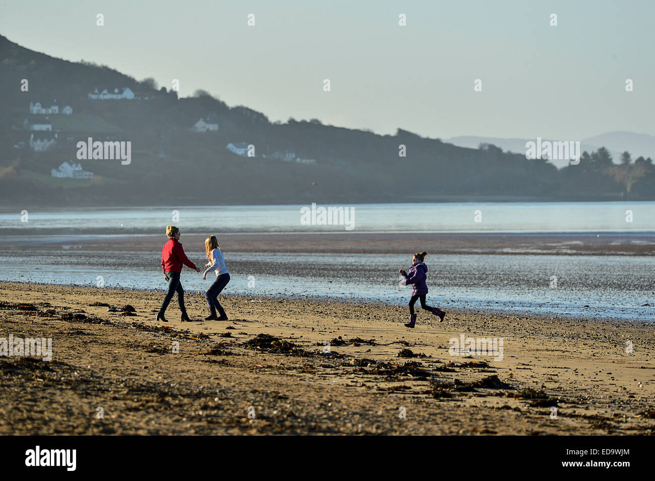 Donegal, Ireland, 3rd January, 2015. Ireland weather A mild, sunny day