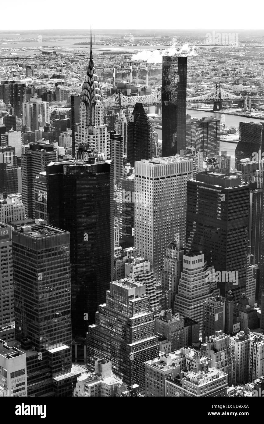 New york highrise Black and White Stock Photos & Images Alamy