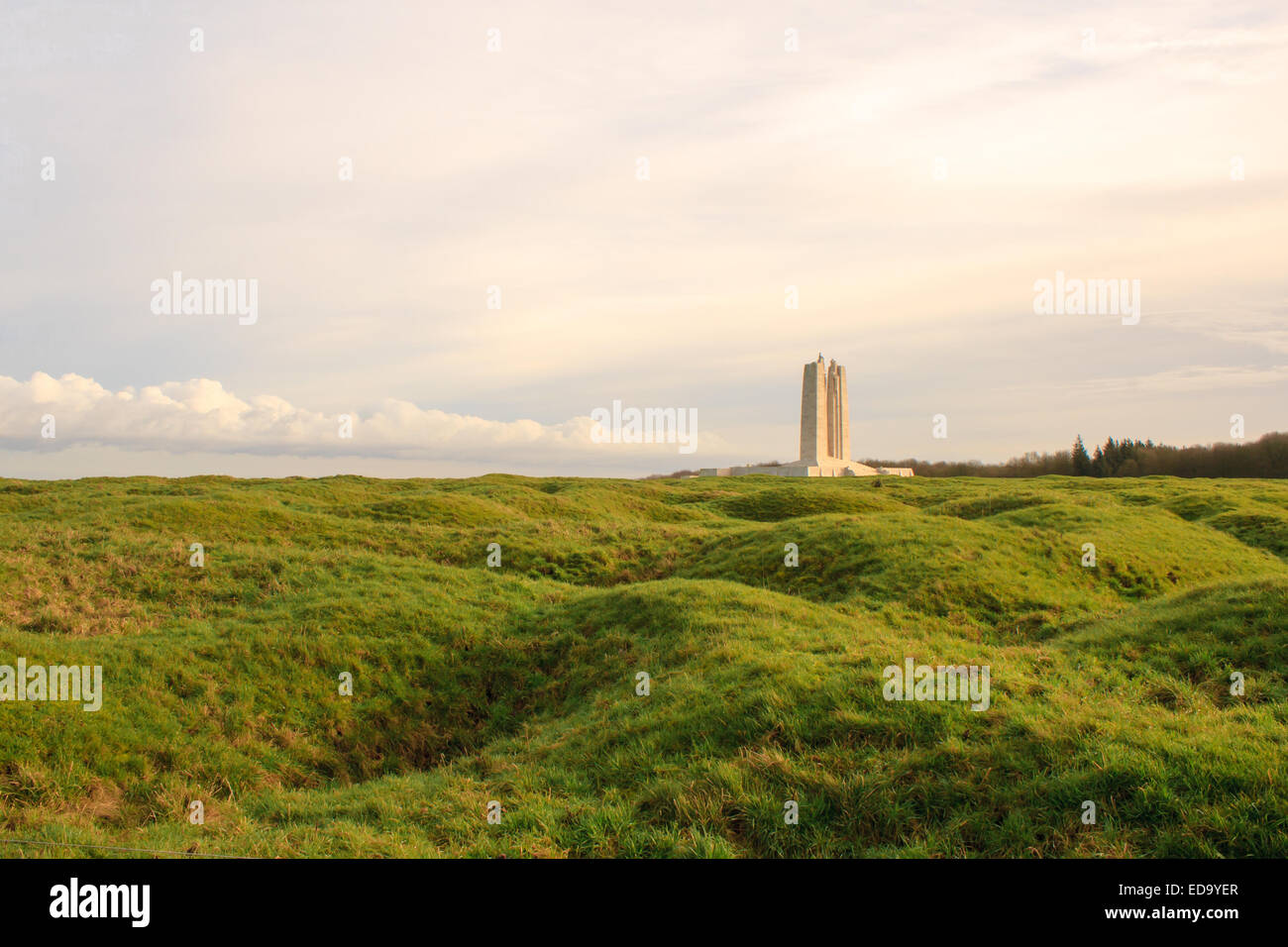 The Canadian National Vimy Ridge Memorial in France Stock Photo - Alamy