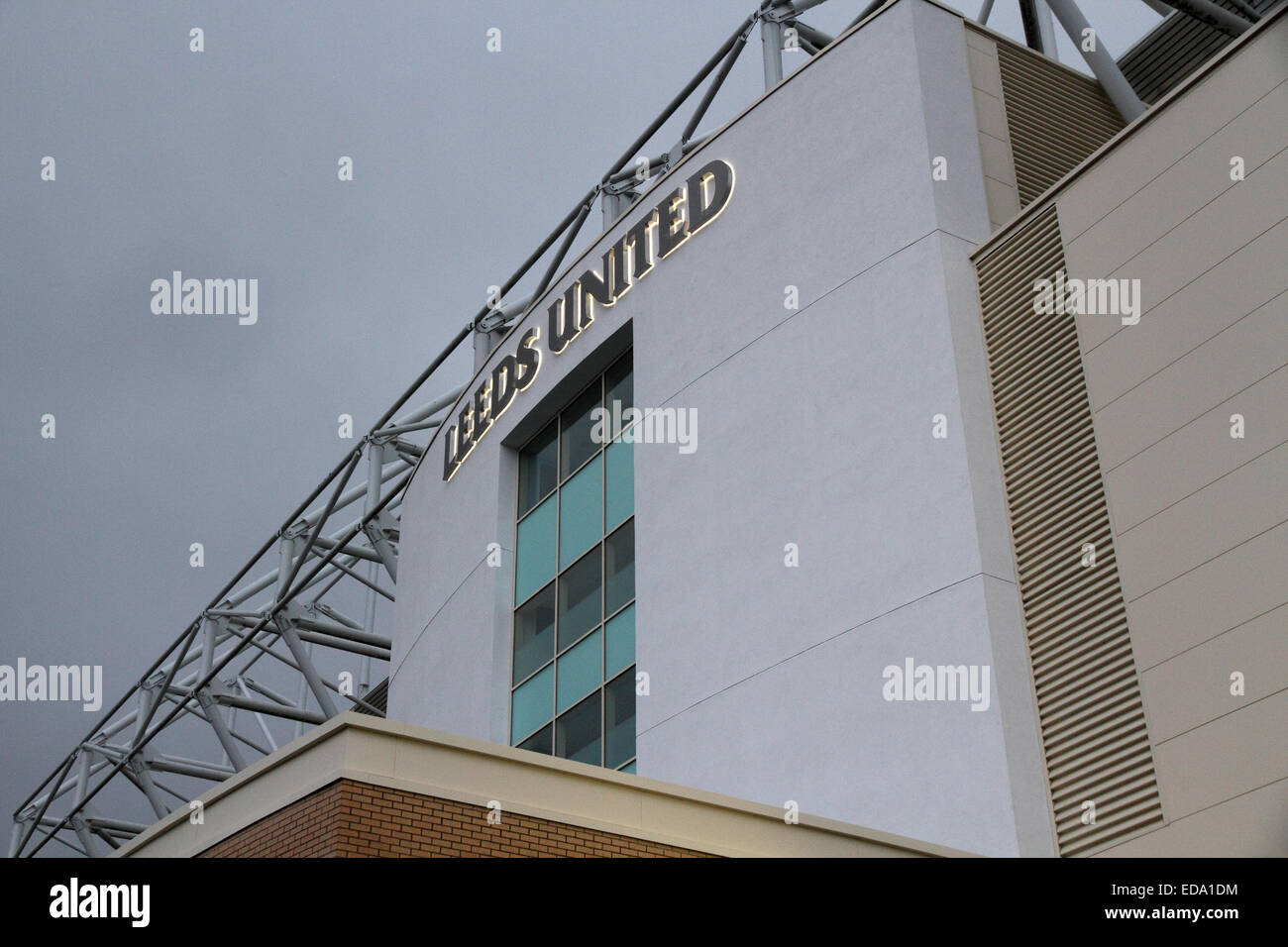 Leeds United Football ground, Elland Road, Leeds Stock Photo