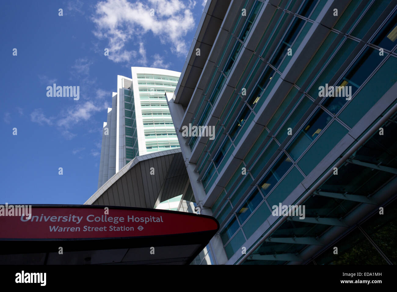 University College Hospital UCH, London, UK Stock Photo
