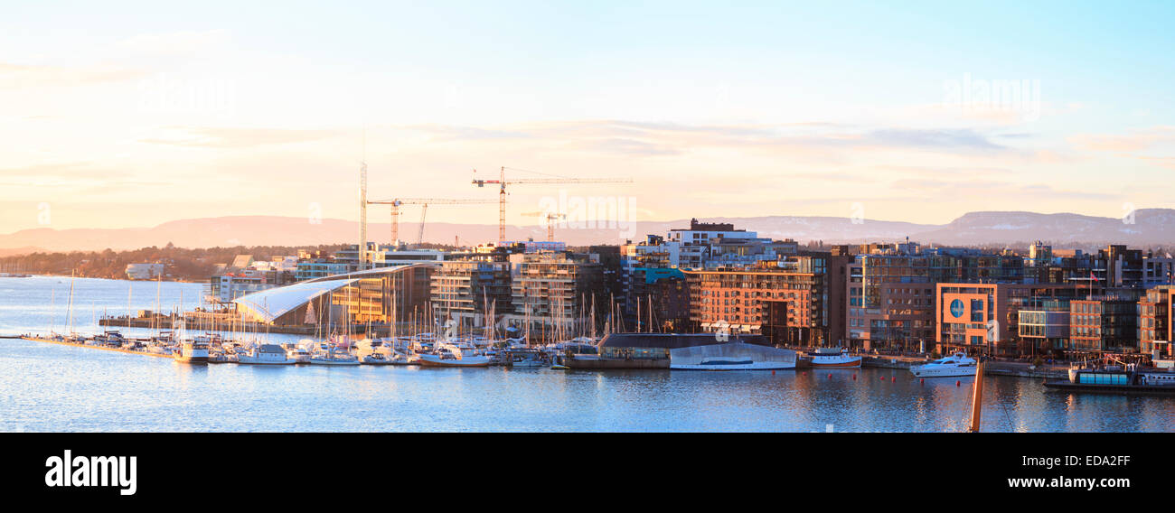 Oslo city center cityscape hi-res stock photography and images - Alamy
