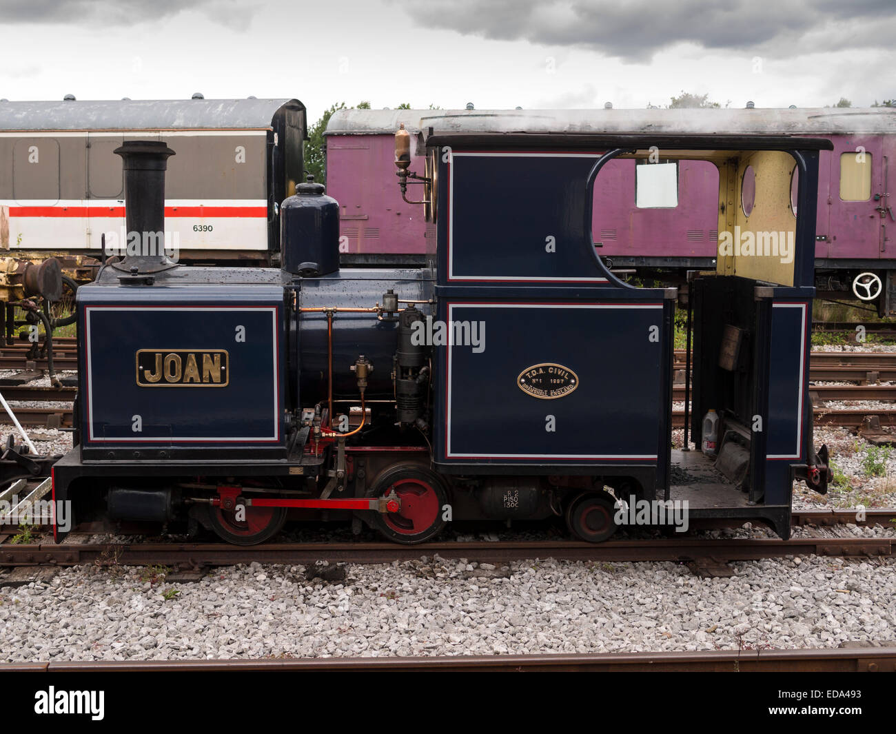 Golden Valley Light Railway, near ripley, Derbyshire, UK Stock Photo