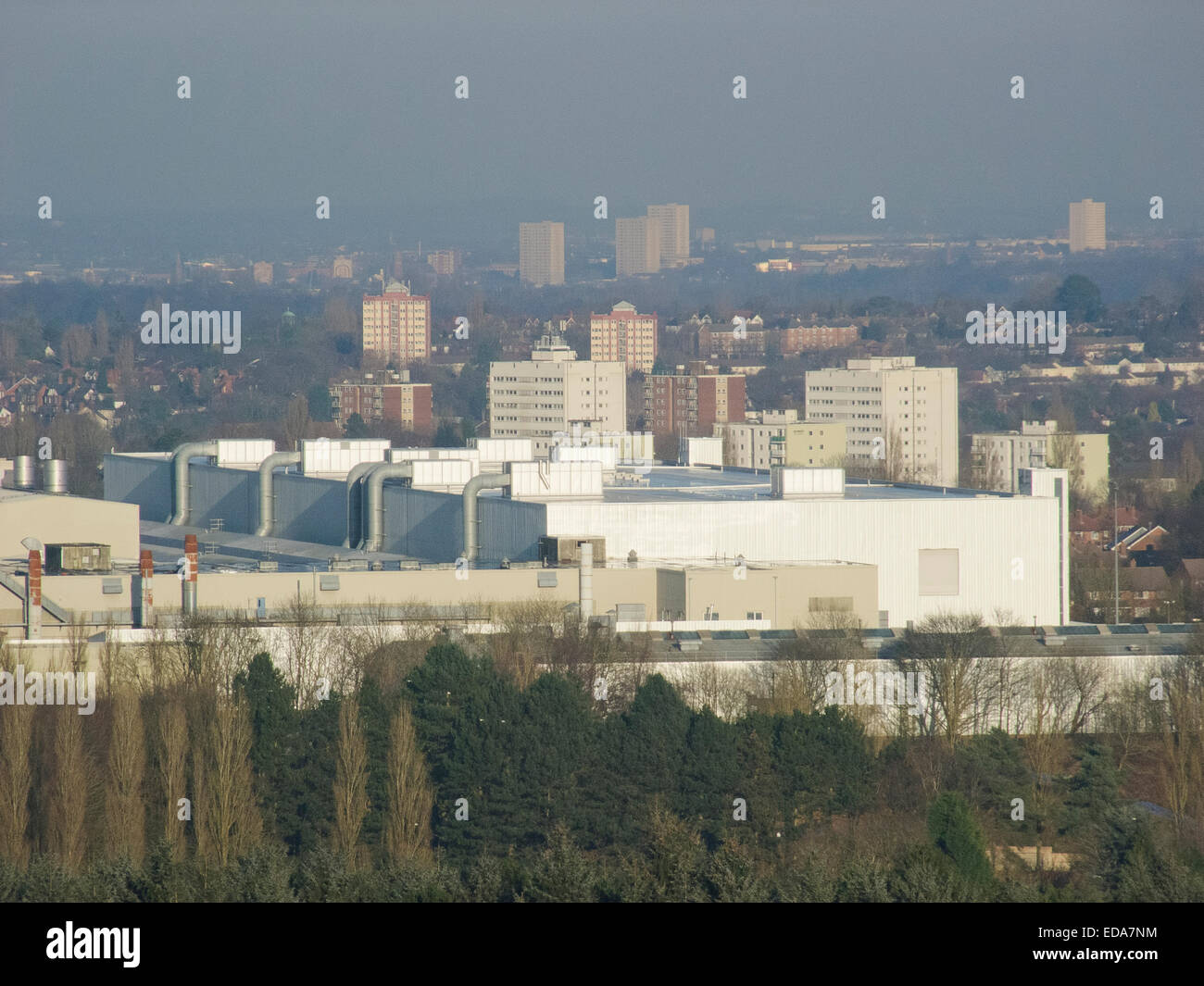 SAIC China MG Motor Car Plant, Lowhill Lane, Longbridge, Birmingham, West Midlands, England, UK Stock Photo