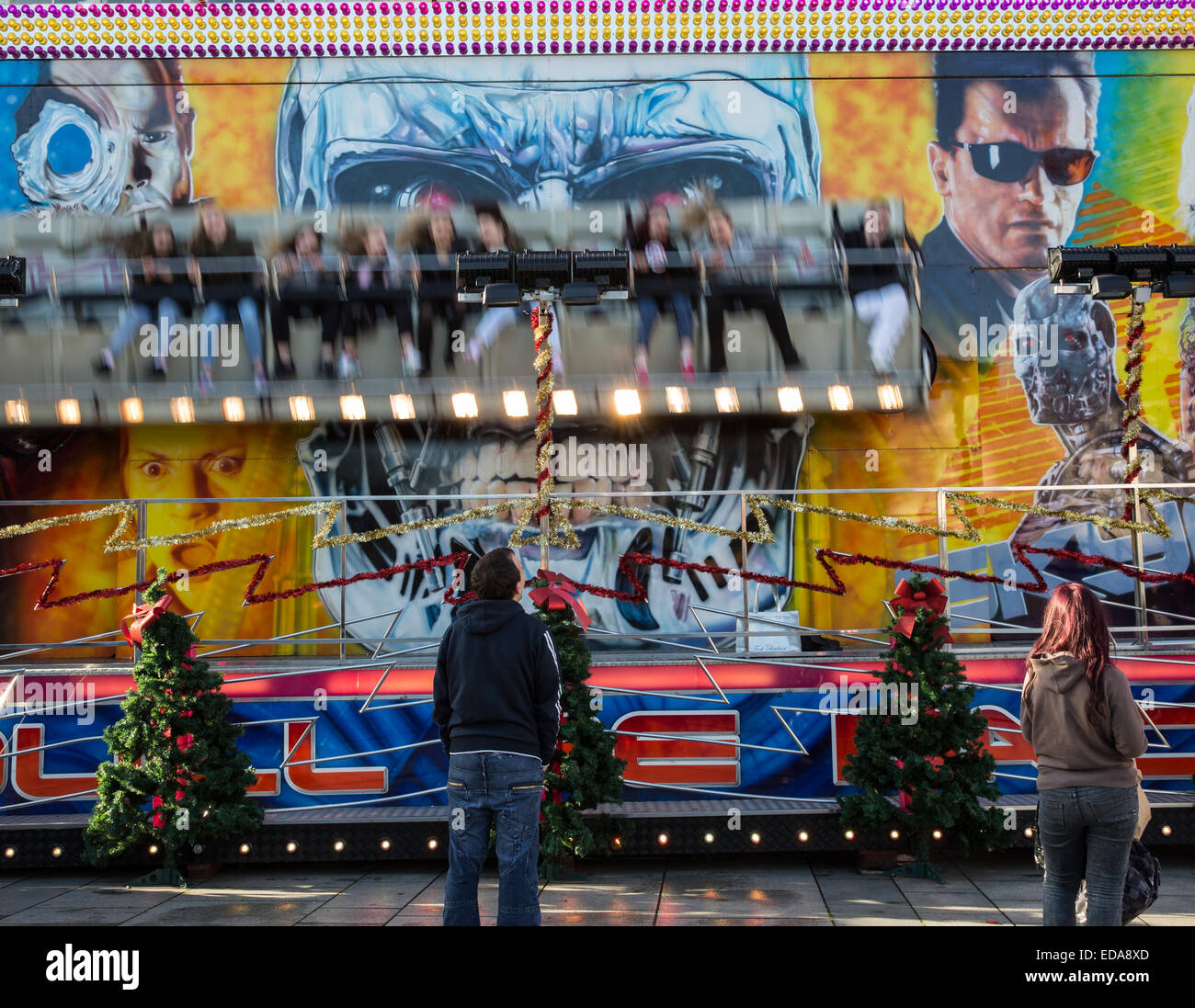 Fairground attraction ride hi-res stock photography and