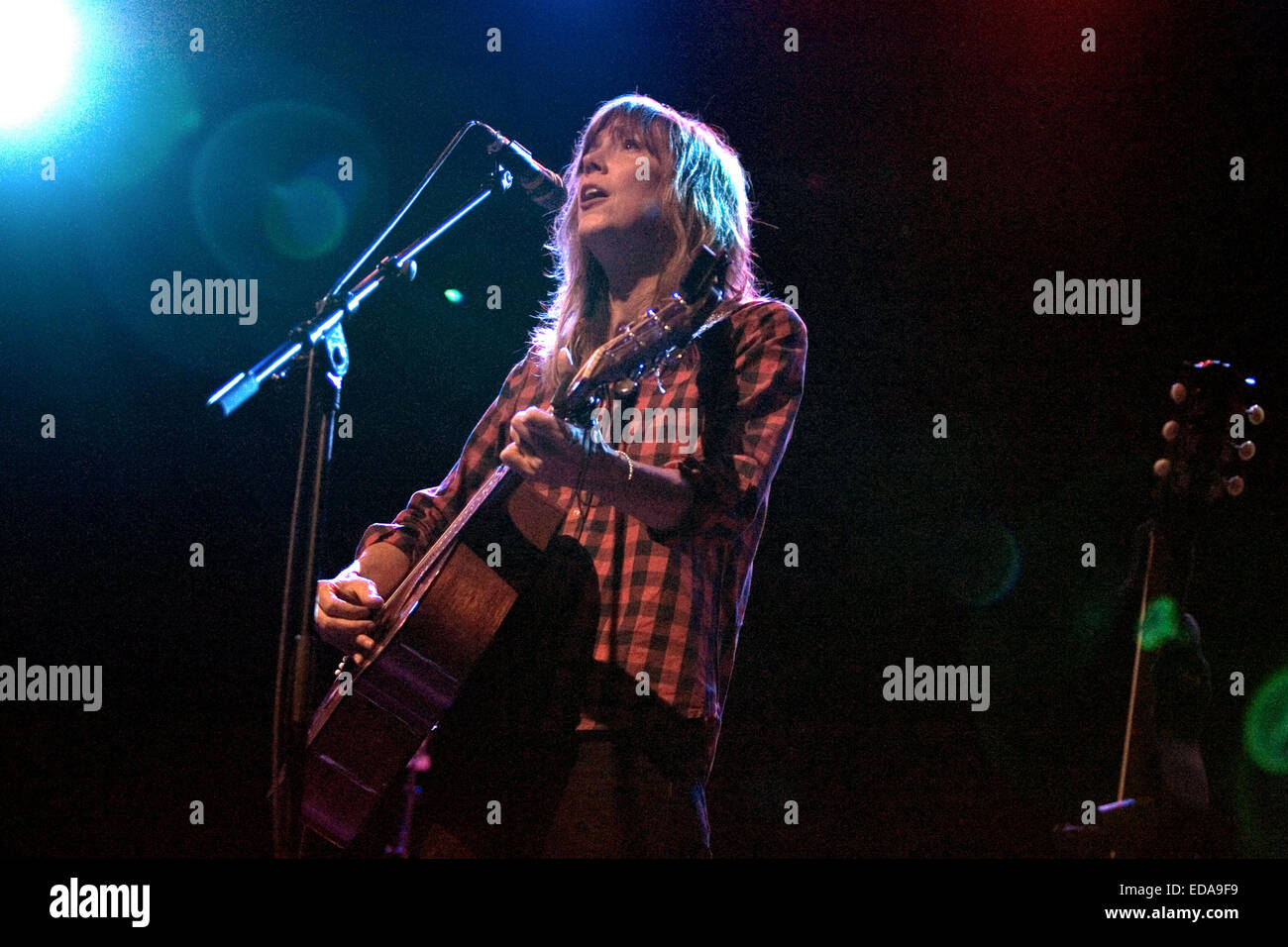 Beth Orton performing live on stage at the O2 ABC in Glasgow  Featuring: Beth Orton Where: Glasgow, Scotland, United Kingdom When: 01 Jul 2014 Stock Photo