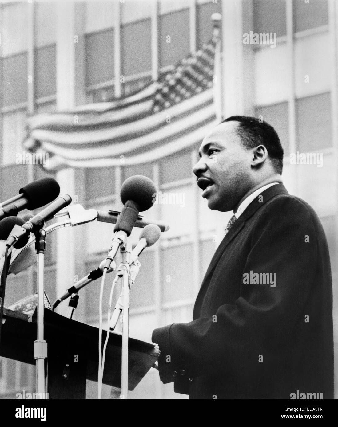 Martin luther king jr Black and White Stock Photos & Images - Alamy