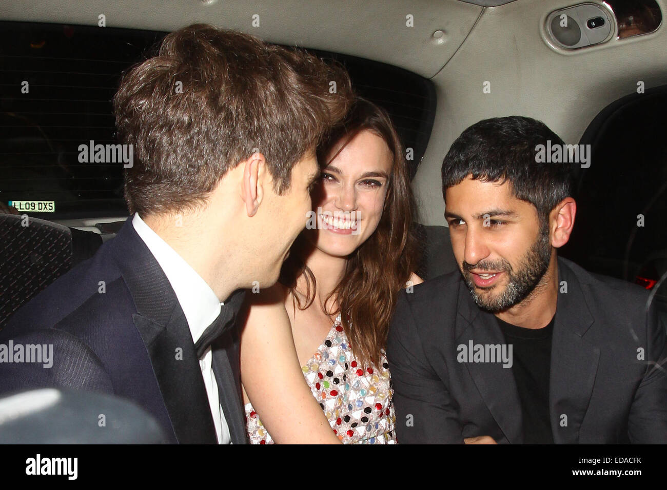 Celebrities at the Groucho Club Featuring: Keira Knightley Where