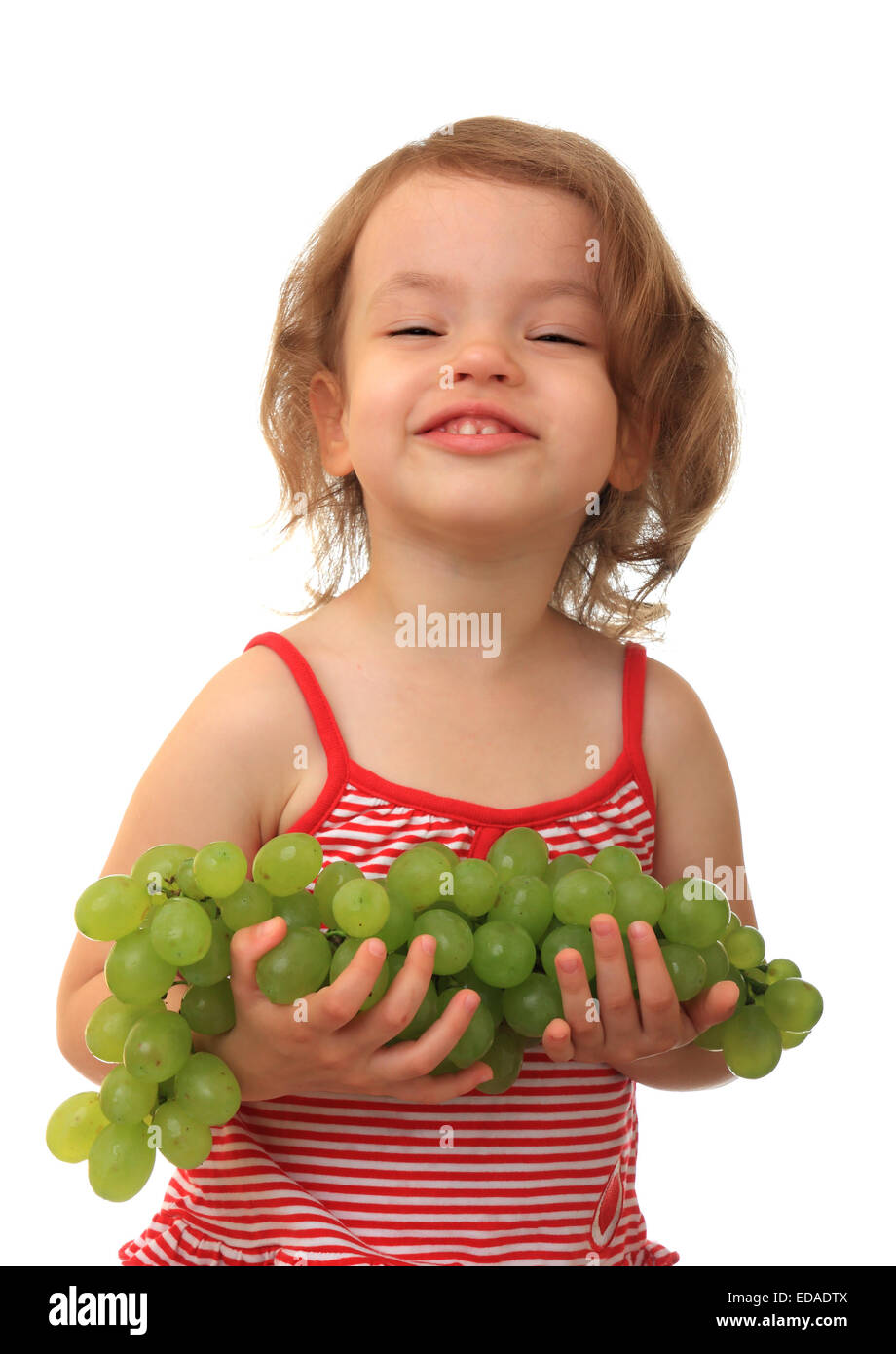 Girl and vine Stock Photo Alamy