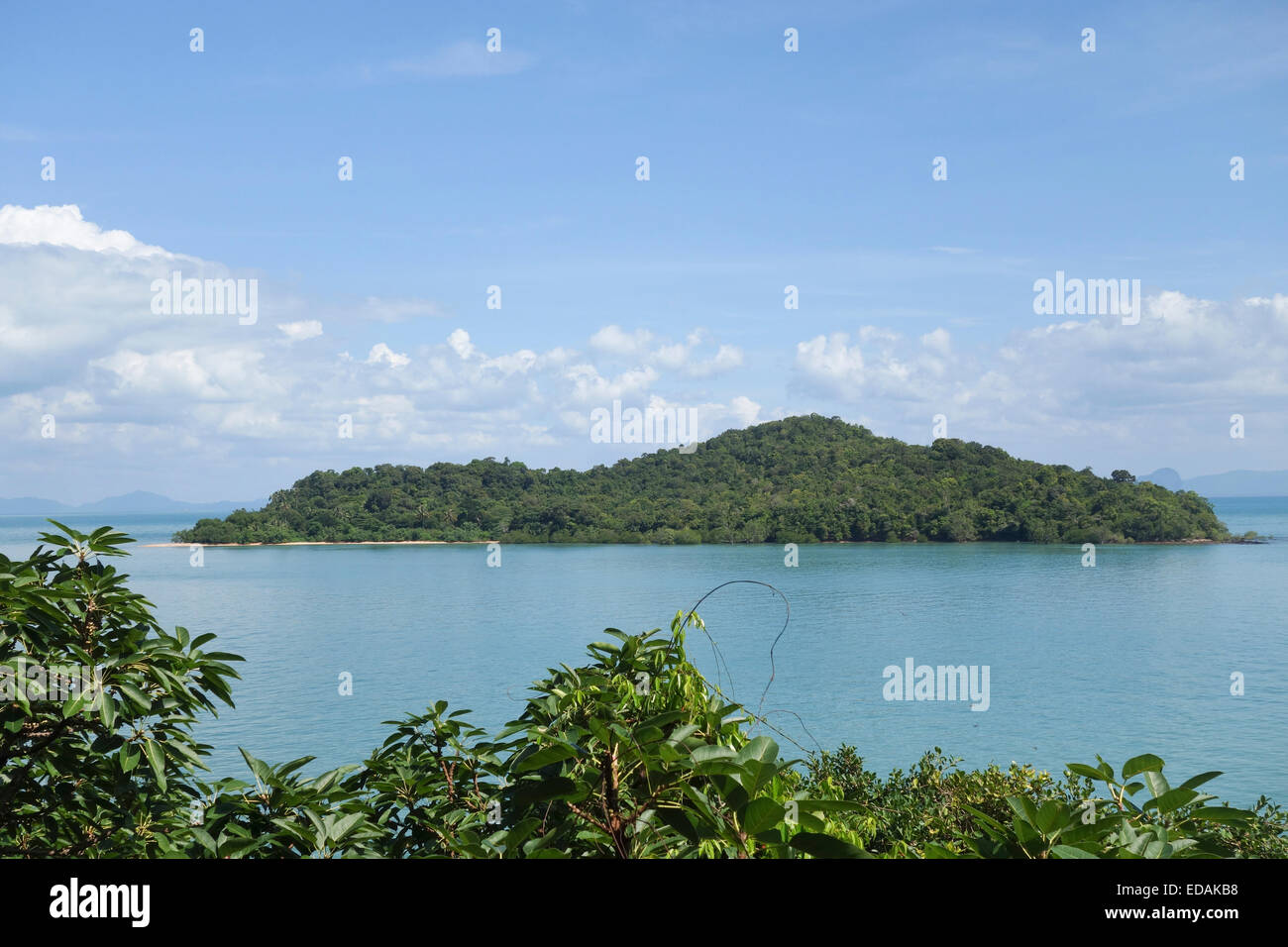 Koh Por Island, which has a small muslim community, Koh Lanta, Krabi Province, Thailand, Southeast Asia. Stock Photo