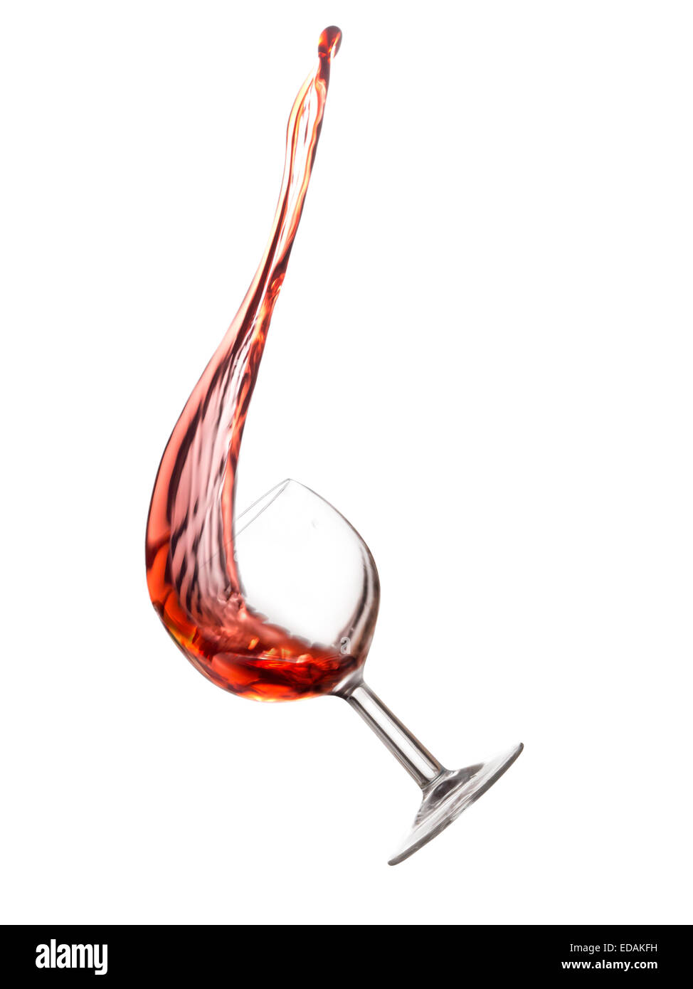 Red wine in motion good curve Stock Photo Alamy