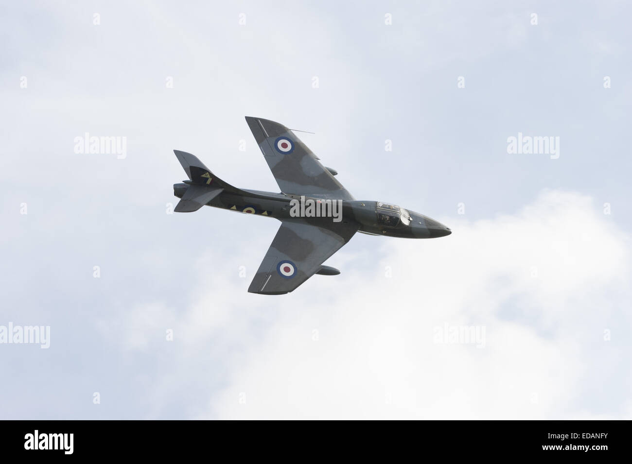 Hawker Hunter Stock Photo