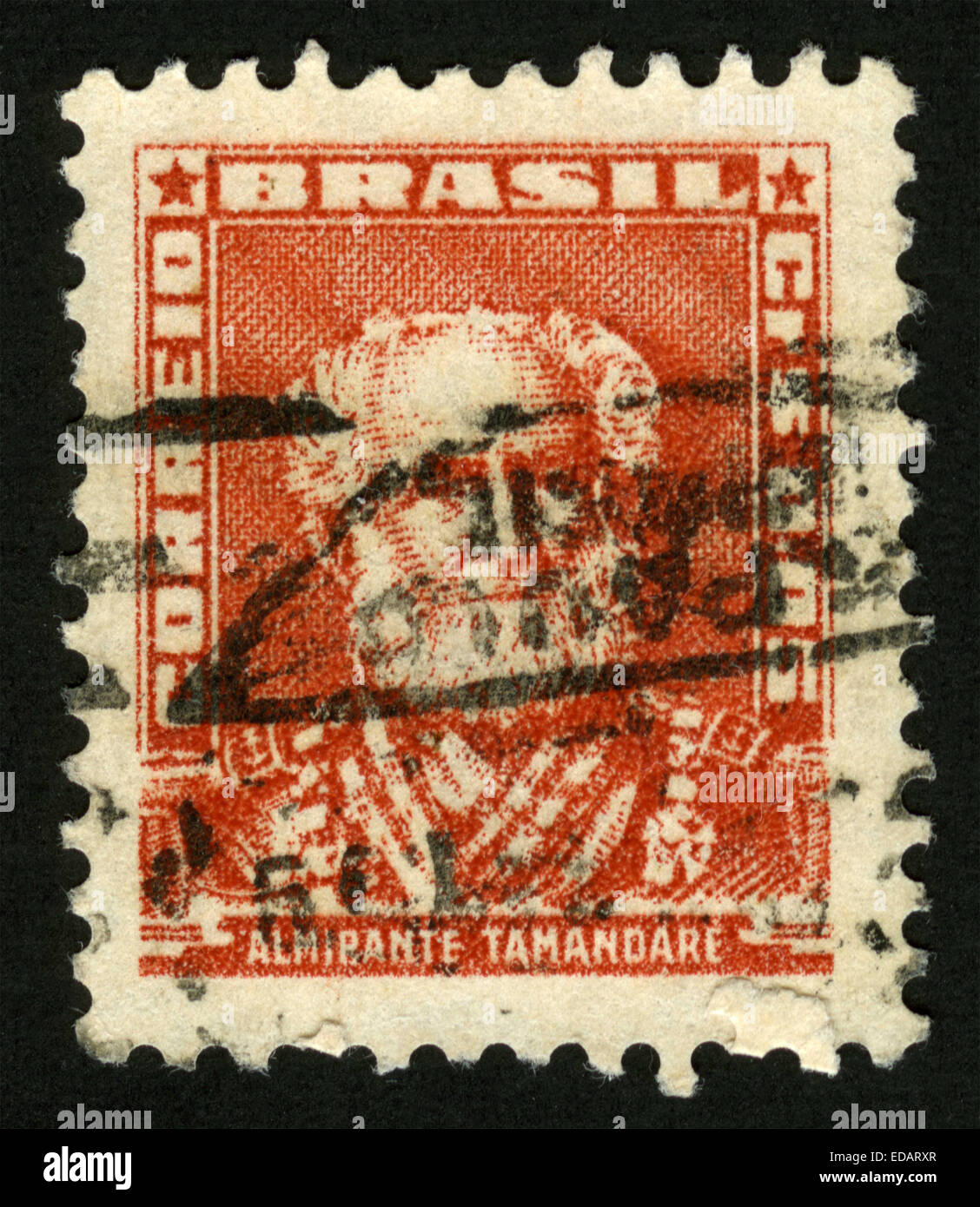 Brazil,postage stamp Stock Photo Alamy