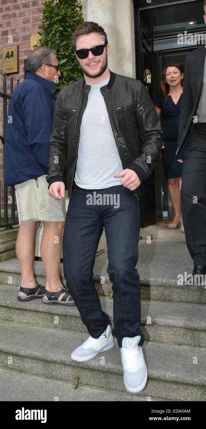 Transformers: Age of Extinction actor Jack Reynor seen leaving The Merrion  Hotel ahead of the movie's