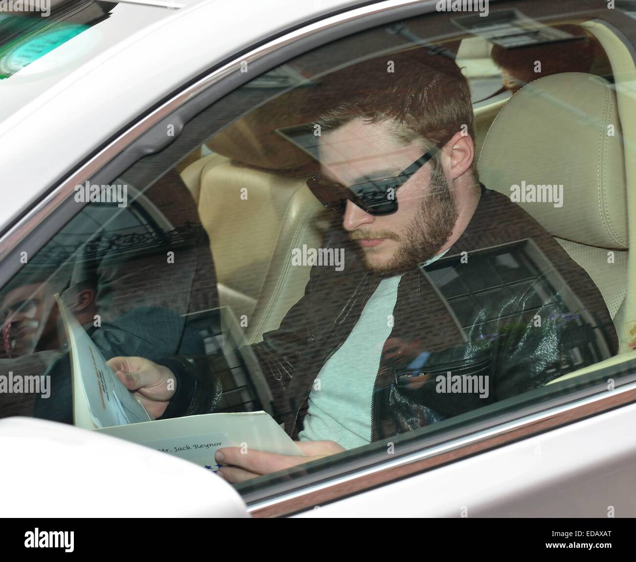 Transformers Age of Extinction actor Jack Reynor seen leaving The