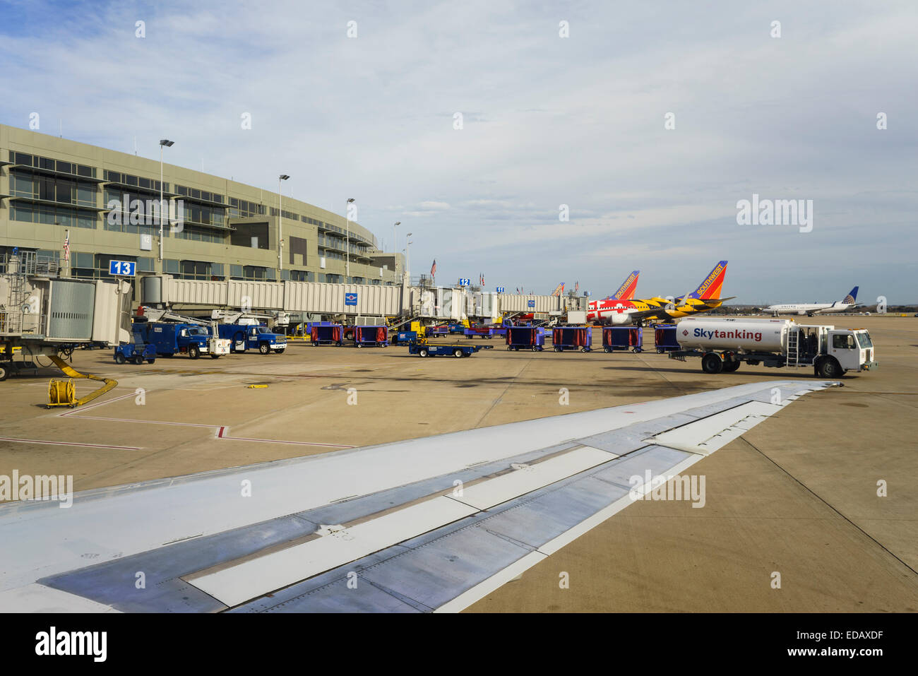 Austin–Bergstrom International Airpor Stock Photo