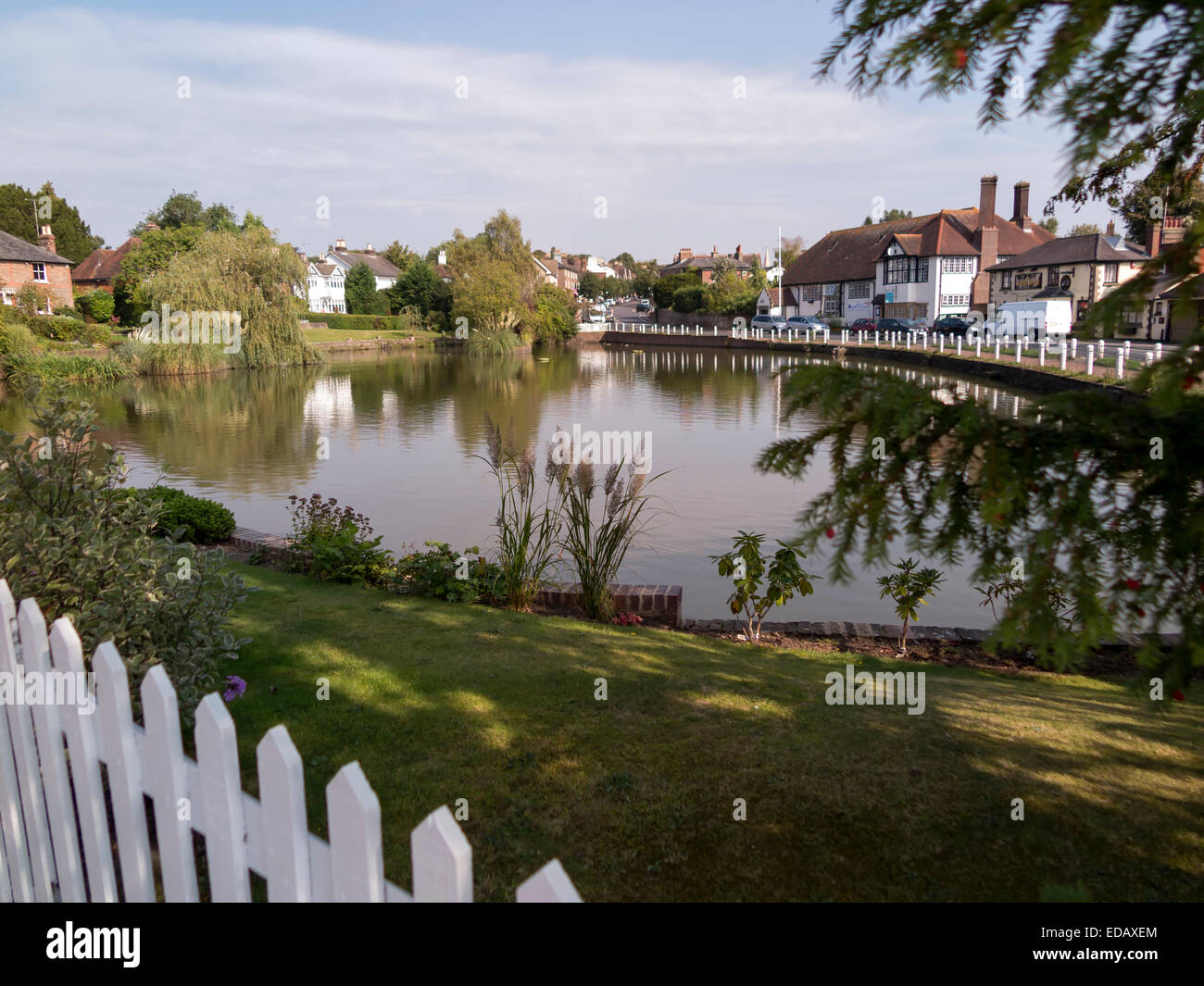 Lindfield village pond in West Sussex Stock Photo