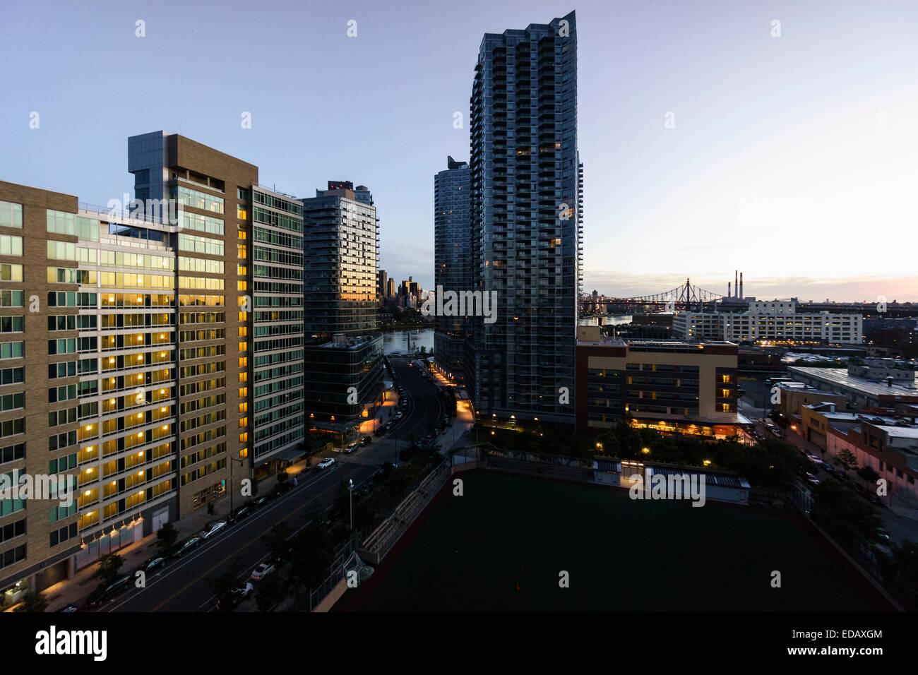 New development luxury rentals and Condominiums in Long Island City, Queens Stock Photo Alamy