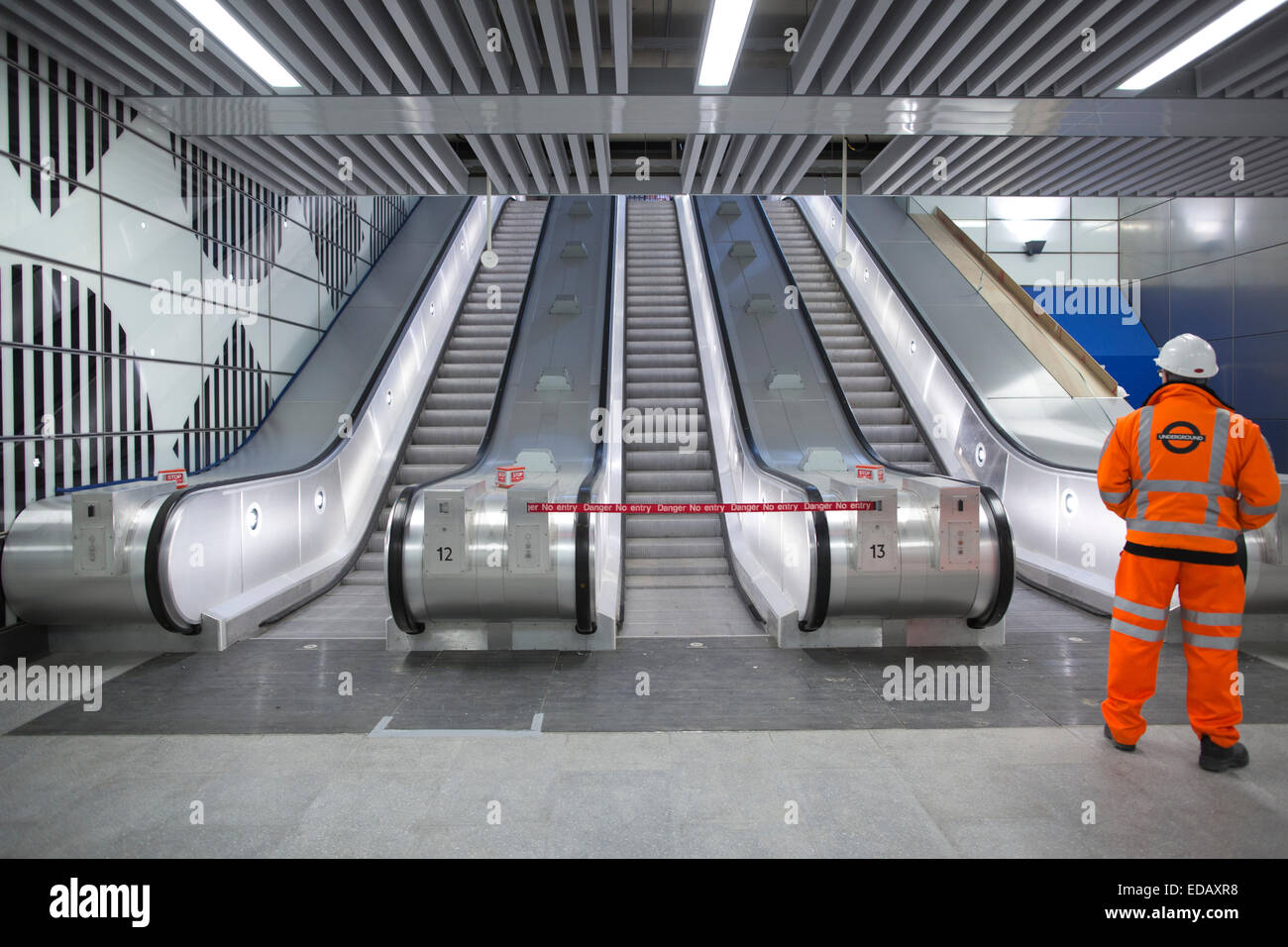 Tottenham Court Road Tube Station, redevelopment on the Northern Line