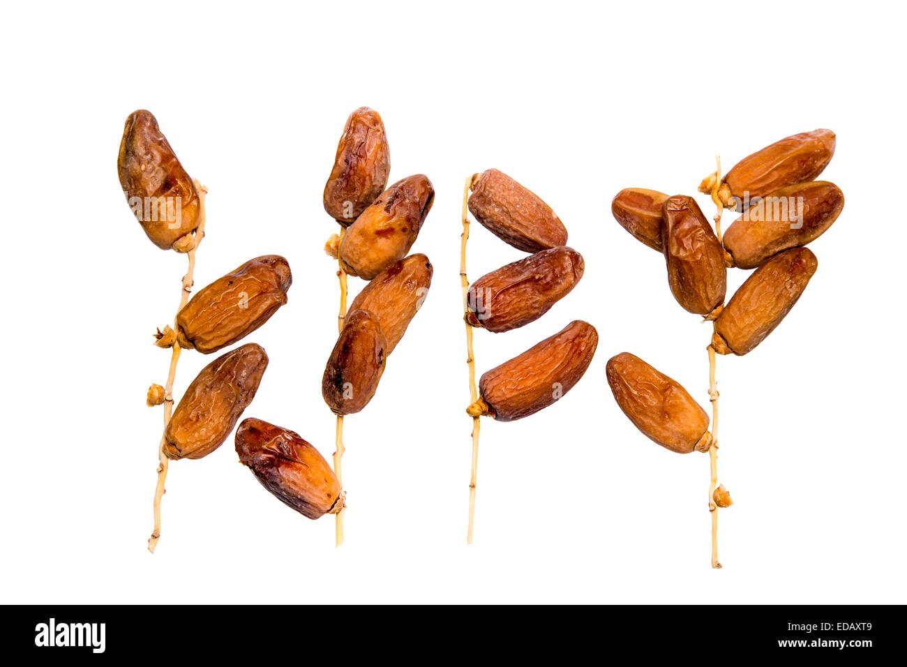 Dates - very popular fruit in Arab countries Stock Photo