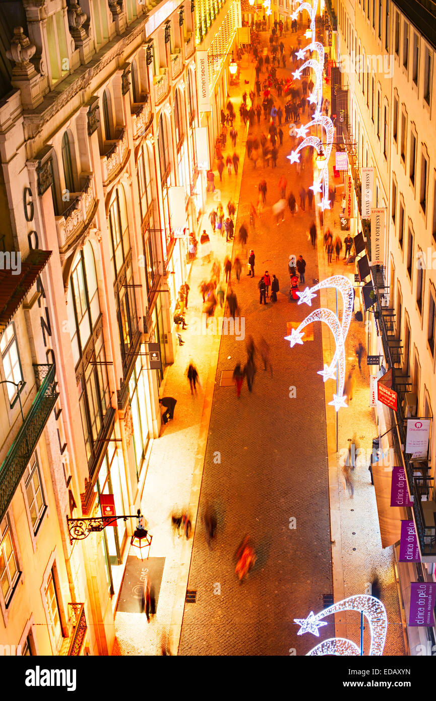 Shopping downtown lisbon hires stock photography and images Alamy