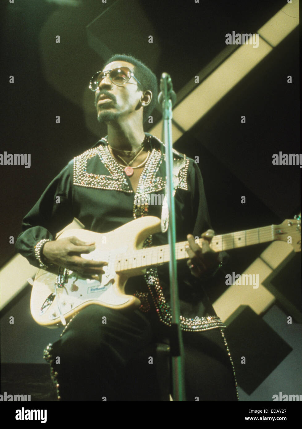 IKE TURNER (1931-2007) US rock musician about 1972 Stock Photo