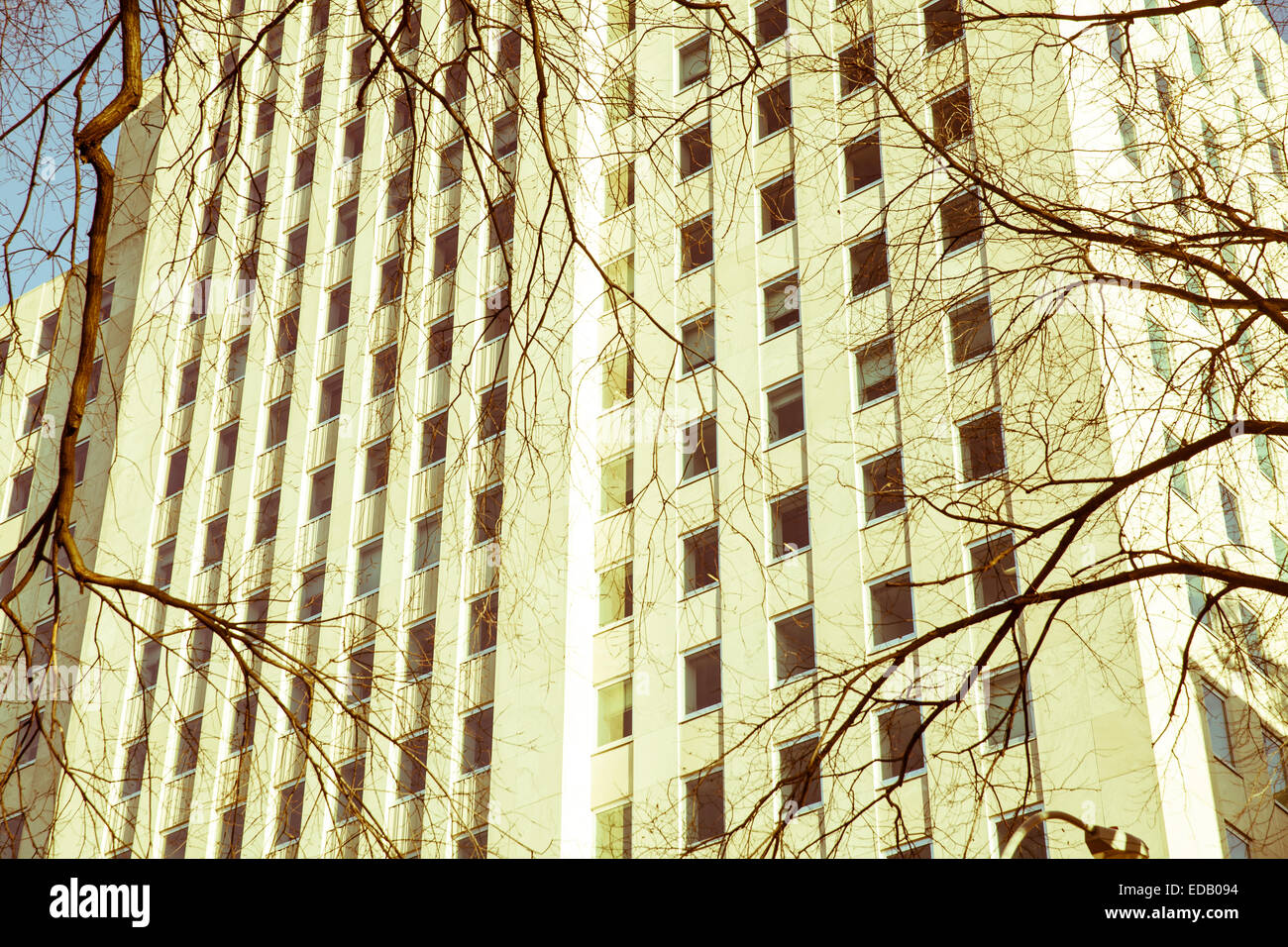 Facade of a building, New York City Stock Photo