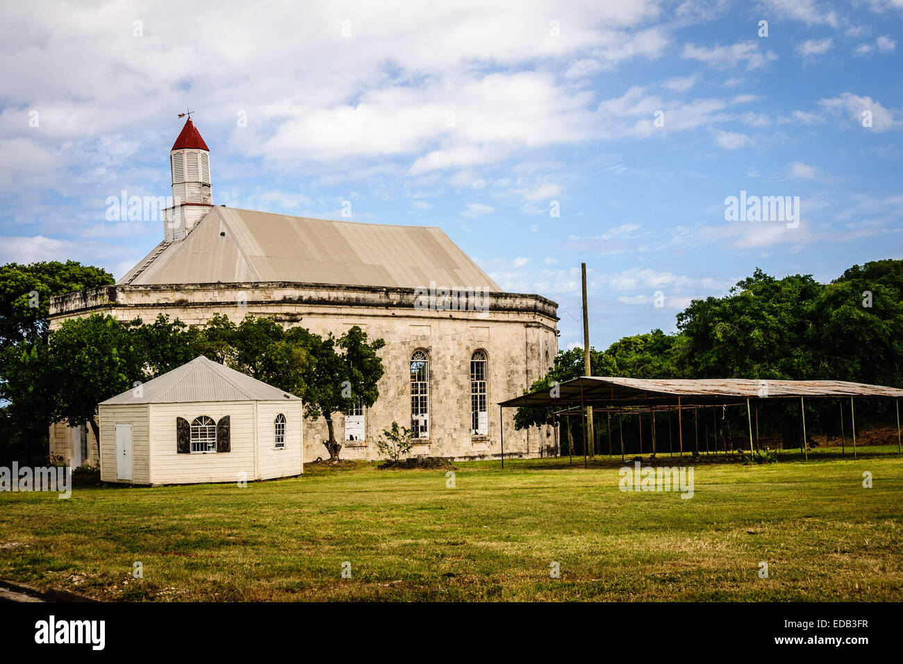 St. Peter's Anglican Church, Parham, Antigua Stock Photo Alamy