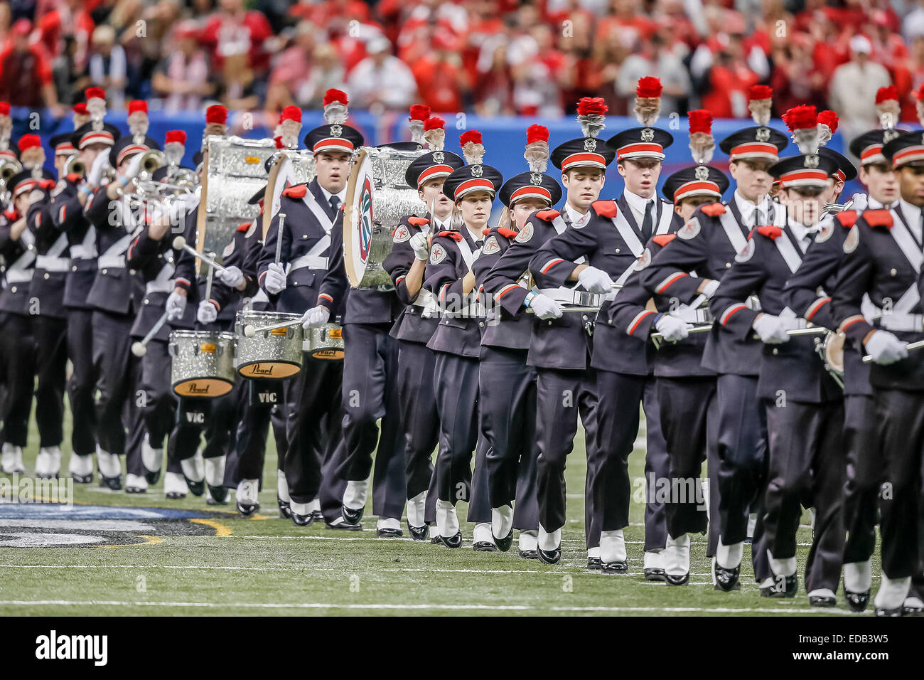 New Orleans, LA, USA. 01st Jan, 2015. Ohio State Marching Band