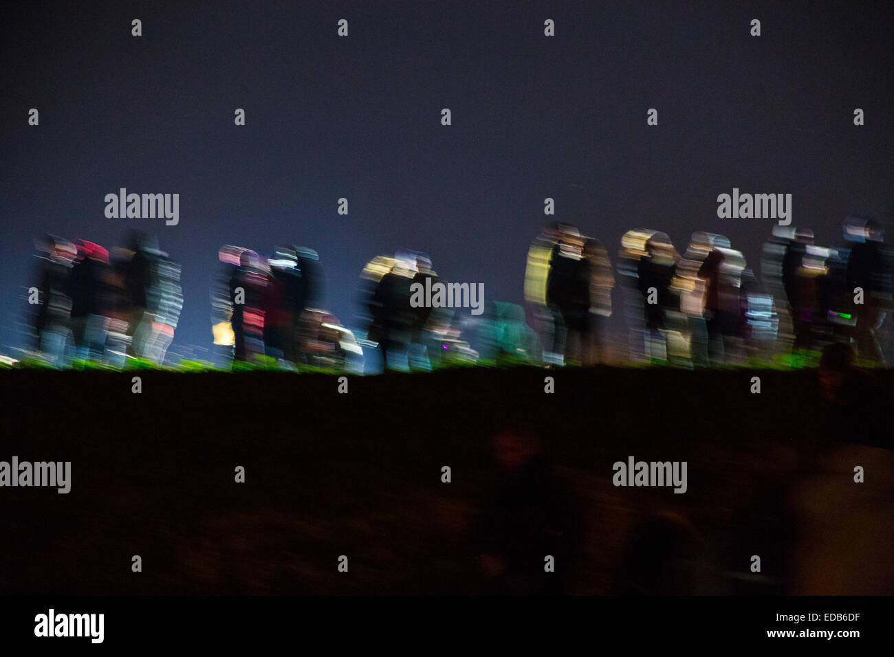 Crowd blur not business hi-res stock photography and images - Alamy