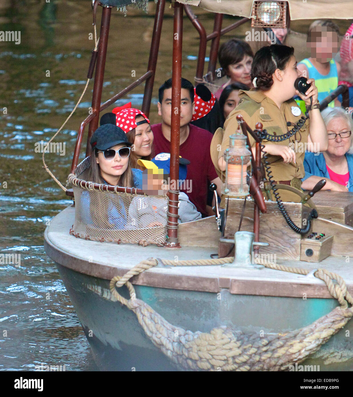 Miranda Cosgrove spends the afternoon at Disneyland Featuring: Miranda