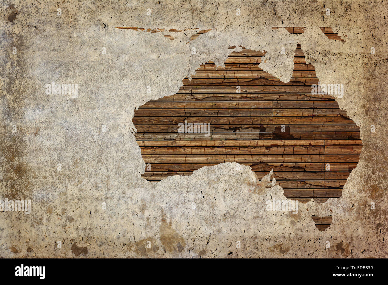 Rustic Map Australia Antique map of australia hi-res stock photography and images - Alamy