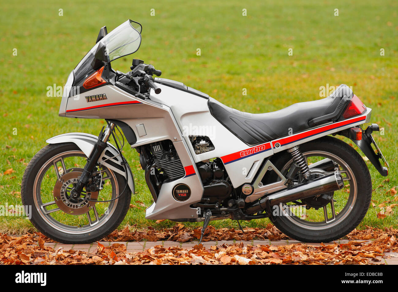 Motorcycle Yamaha XJ 650 Turbo Stock Photo