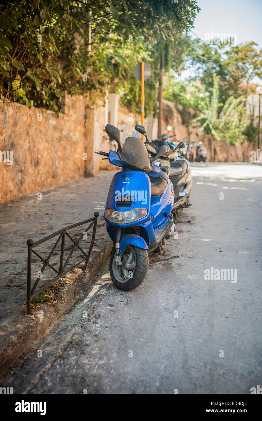 Motor scooters greece hires stock photography and images Alamy