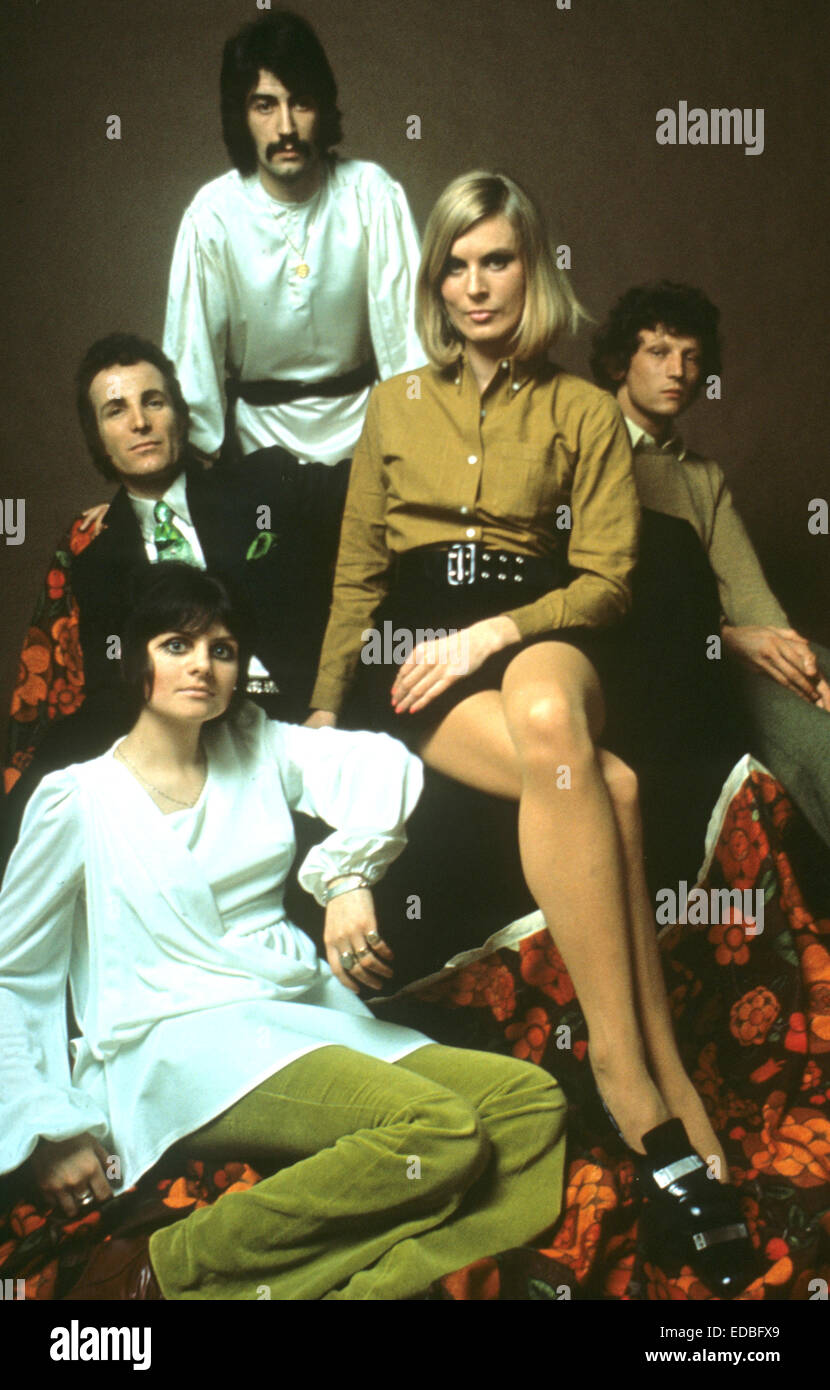 THE FAMILY DOGG UK vocal group about 1967 with Christine