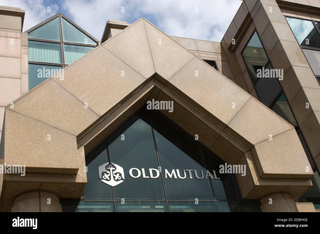 The Old Mutual office in Central London Stock Photo